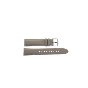Horlogeband Fossil ES3189 Leder Beige 18mm