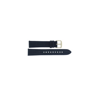 Horlogeband Fossil ES3191 Leder Blauw 18mm