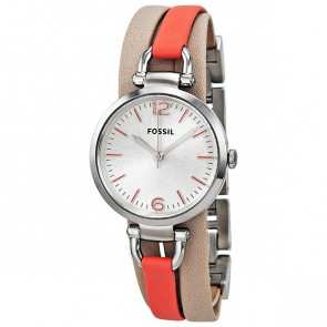 Horlogeband Fossil ES3222 Leder Bi-Color 8mm