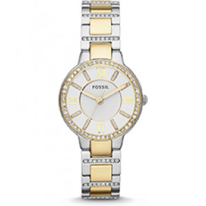 Horlogeband Fossil ES3503 Roestvrij staal (RVS) Bi-Color 14mm