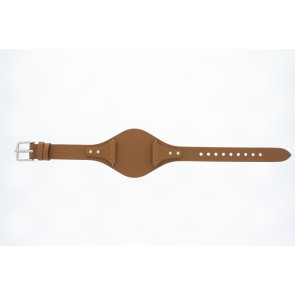 Horlogeband Fossil ES3615 Onderliggend Leder Cognac 18mm
