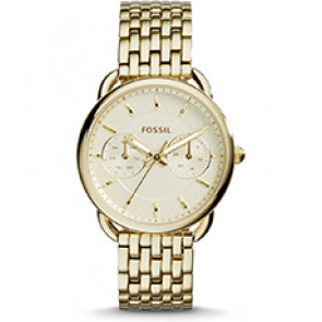 Horlogeband Fossil ES3714 Roestvrij staal (RVS) Doublé 16mm