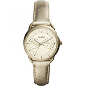Horlogeband Fossil ES3912 Leder Doublé 16mm