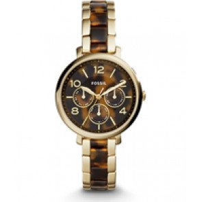 Horlogeband Fossil ES3925 Roestvrij staal (RVS) Doublé 14mm