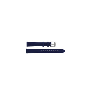 Horlogeband Fossil ES3986 / Jacqueline Leder Blauw 14mm