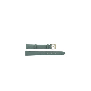 Horlogeband Fossil ES3987 / Jacqueline Leder Turquoise 14mm