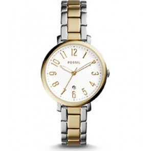 Horlogeband Fossil ES4033 Roestvrij staal (RVS) Bi-Color 14mm