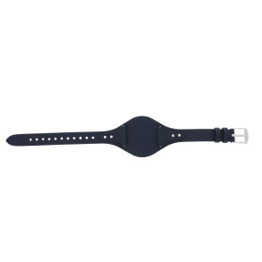 Horlogeband Fossil ES4113 Onderliggend Leder Blauw 18mm