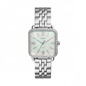 Fossil horlogeband ES4268 Staal Zilver 18mm