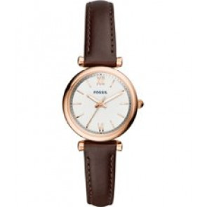 Horlogeband Fossil ES4472 Leder Bruin 12mm