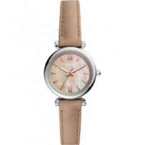 Fossil ES4530 Quartz horloge Dames Staal