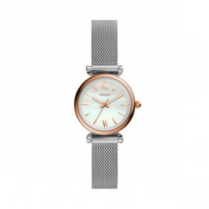 Horlogeband Fossil ES4614 Mesh/Milanees Staal