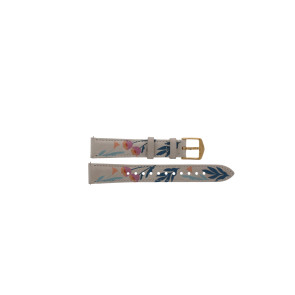 Horlogeband Fossil ES5100 Leder Multicolor 16mm