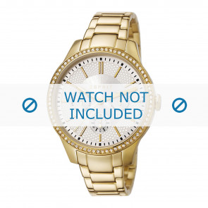 Esprit horlogeband ES107132-006 Staal Goud
