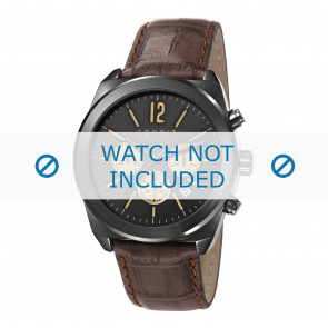 Esprit horlogeband ES107571-003 Leder Bruin + standaard stiksel