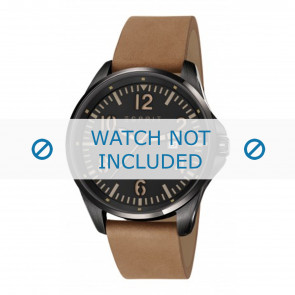 Esprit horlogeband ES107601-002   Leder Bruin