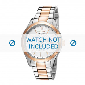 Horlogeband Esprit ES107792-003 Staal Bi-Color 18mm