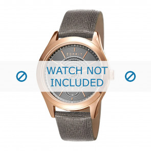 Horlogeband Esprit ES107802-003 Leder Grijs 18mm