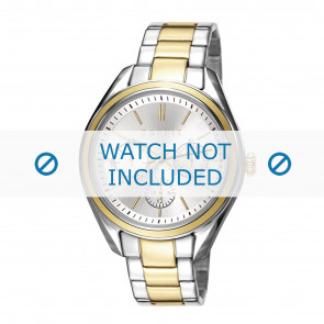 Esprit horlogeband ES107842-003 Staal Bi-Color