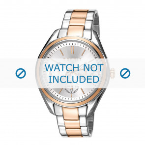 Esprit horlogeband ES107842-004 Staal Bi-Color