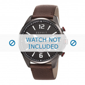 Esprit horlogeband ES108001-001 Leder Bruin