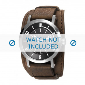 Esprit horlogeband ES108031-003 Leder Bruin + standaard stiksel