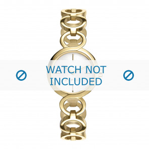 Esprit horlogeband ES108212-002 Staal Goud