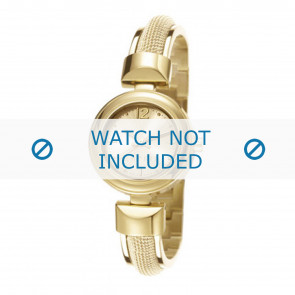 Esprit horlogeband ES900772-002 Staal Goud