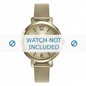 Esprit horlogeband ES906722002 Staal Goud 12mm