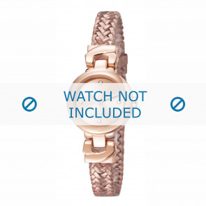 Esprit horlogeband ES107662-002 Leder Rosé