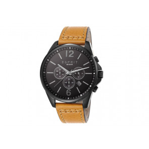 Horlogeband Esprit ES106921 Leder Cognac 22mm