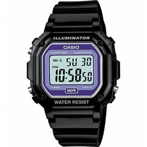 Casio horlogeband 10409326 Kunststof Zwart 18mm 