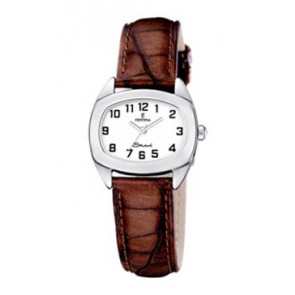 Horlogeband Festina F16013-9 Leder Bruin 16mm
