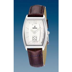 Horlogeband Festina F16024-1 Leder Bruin 18mm