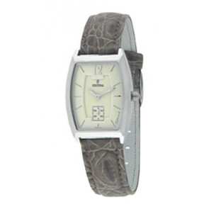 Horlogeband Festina F16025-6 Leder Bruin 16mm