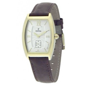 Horlogeband Festina F16026-1 Leder Bruin 18mm