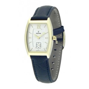 Horlogeband Festina F16027-2 Leder Zwart 16mm
