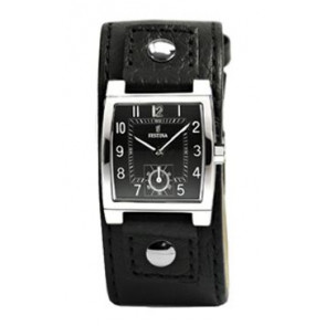 Horlogeband Festina F16068-B Kunststof/Plastic Zwart 18mm