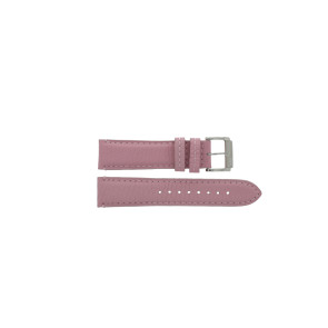 Horlogeband Festina F16101-9 Leder Roze 22mm