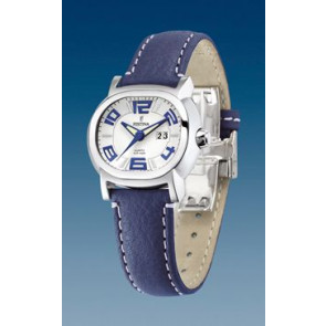Horlogeband Festina F16127-1 Leder Blauw 18mm