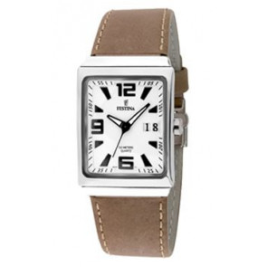 Horlogeband Festina F16141-1 Leder Bruin 23mm