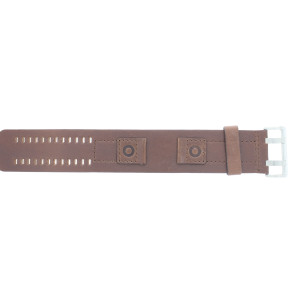 Horlogeband Festina F16182-1 Onderliggend Leder Bruin 22mm
