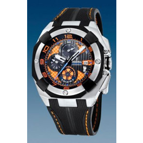 Horlogeband Festina F16350/5 Rubber Zwart