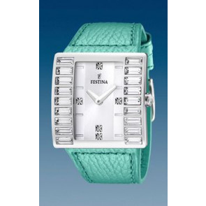 Horlogeband Festina F16538-3 Kunststof/Plastic Mintgroen 32mm