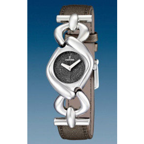 Festina horlogeband F16545-4 Leder Bruin + bruin stiksel