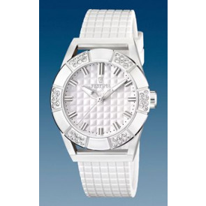 Horlogeband Festina F16563-1 Rubber Wit