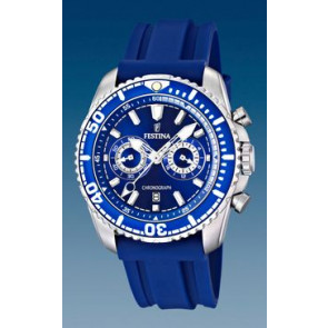 Horlogeband Festina F16574-3 Rubber Blauw