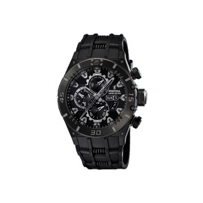 Horlogeband Festina F16575-1 / F16575-32 Rubber Zwart