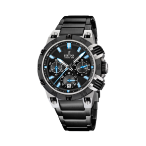 Horlogeband Festina F16775-G Staal Zwart 17mm