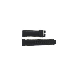 Horlogeband Festina F16879-1 / F16879-4 Leder Zwart 25mm